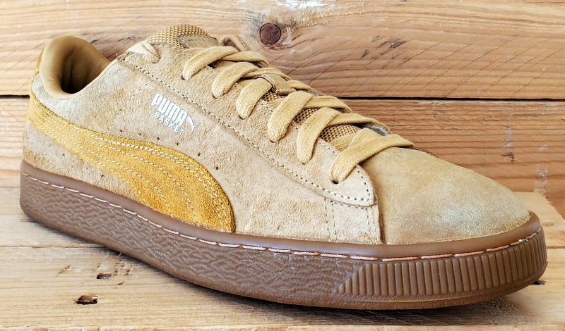 Puma Basket Classic Low Suede Trainers UK7/US8/EU40.5 363829-02 Taffy/Tan