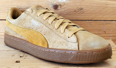 Puma Basket Classic Low Suede Trainers UK7/US8/EU40.5 363829-02 Taffy/Tan