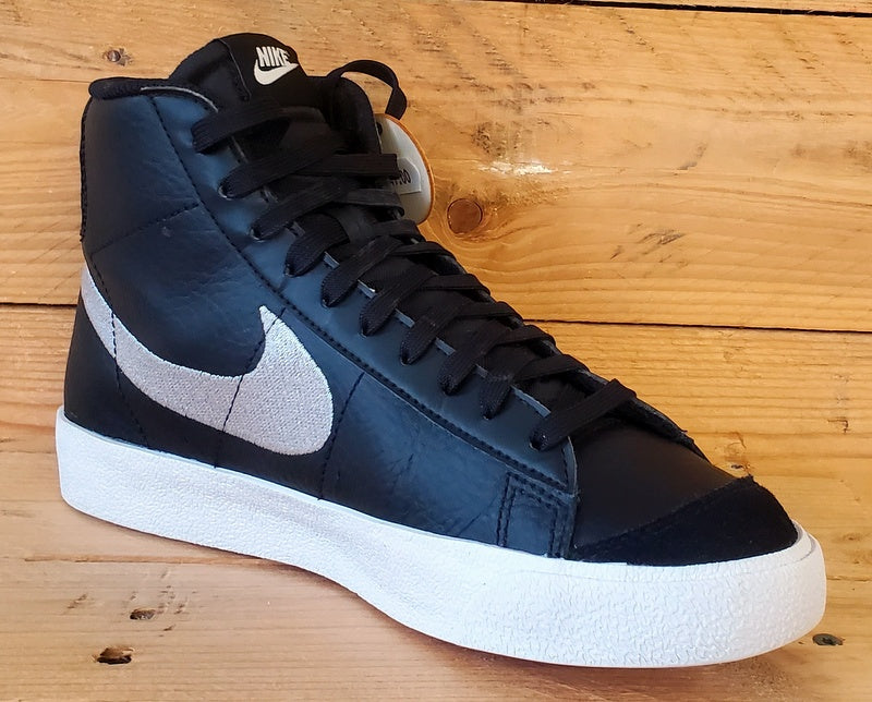 Nike Blazer 77 Playful Fonts Leather Trainers UK5.5/US6Y/EU38.5 DJ0265-001 Black