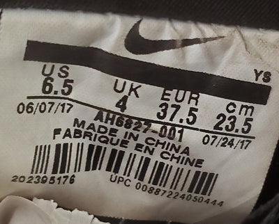 Nike Air Force 1 Premium Low Trainers UK4/US6.5/EU37.5 AH6827-001 Black/White