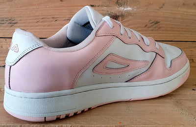 Fila Classic Low Leather Trainers UK7.5/US10/EU41.5 5FM01715-154 Pink/White