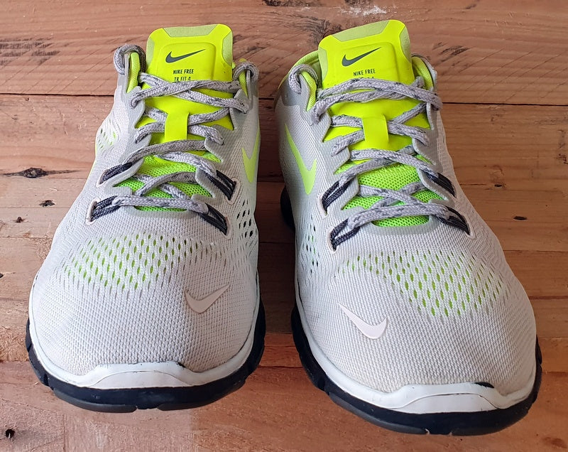 Nike Free 5.0 Tr Fit 4 Running Trainers 629496-103 Grey/Volt UK5/US7.5/EU38.5