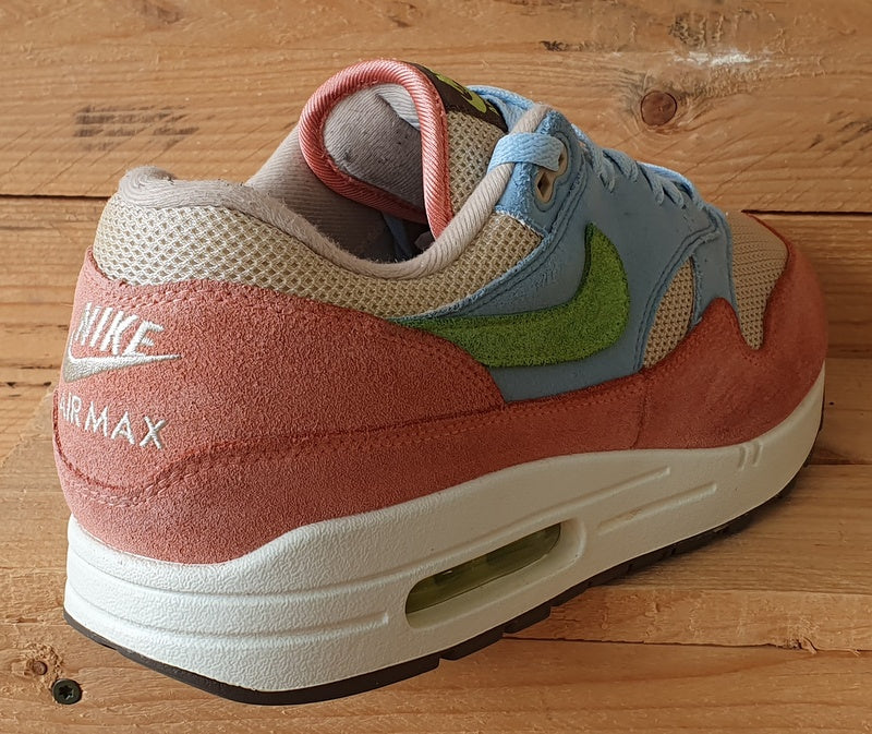 Nike Air Max 1 Low Suede Trainers UK10.5/US11.5/EU45.5 DV3196-800 Madder Root