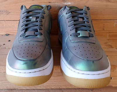 Nike Air Force 1 Upstep Low Trainers UK6/US8.5/EU40 AA3964-001 Shine Green