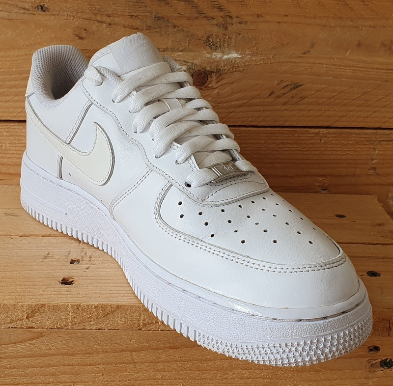 Nike Air Force 1 Low Leather Trainers UK8/US10.5/EU42.5 DD8959-100 Triple White