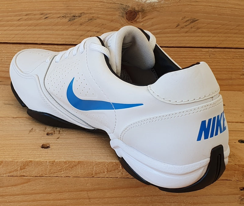 Nike Air Toukol 3 Low Leather Trainers UK8/US9/EU42.5 525726-104 White/Blue