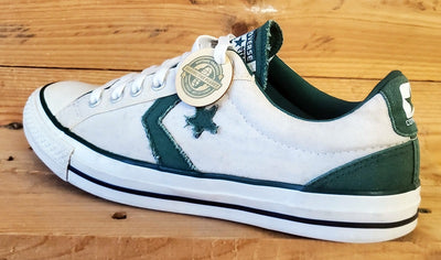 Converse All Star Low Canvas Trainers UK8.5/US8.5/EU42 136956C White/Green