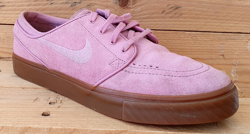 Nike Zoom Stefan Janoski Low Suede Trainers 333824-604 Pink/Gum UK8/US9/EU42.5