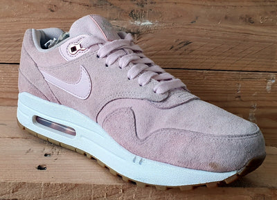 Nike Air Max 1 Low Suede Trainers 919484-600 Prism Pink/White UK5.5/US8/E39