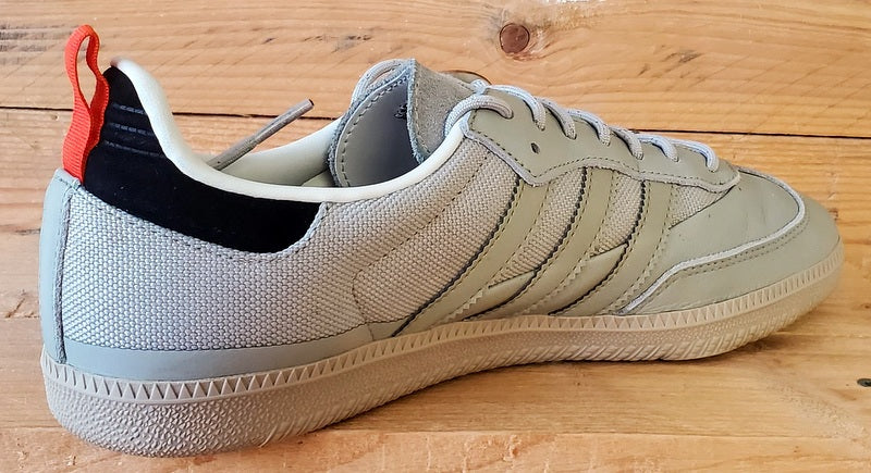 Adidas Samba OG Low Leather/Textile Trainers UK9/US9.5/EU43 EE6664 Grey