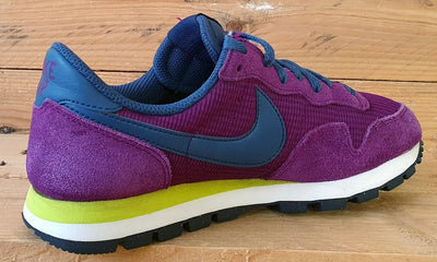 Nike Air Pegasus 83 Textile/Suede Trainers UK5/US7.5/EU38.5 407477-501 Purple