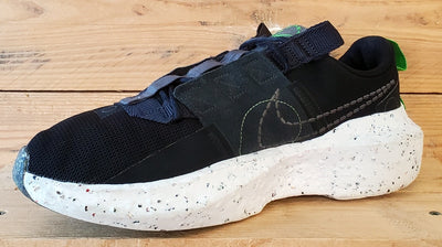 Nike Crater Impact Low Textile Trainers UK7.5/US8.5/EU42 DB2477-001 Black/White