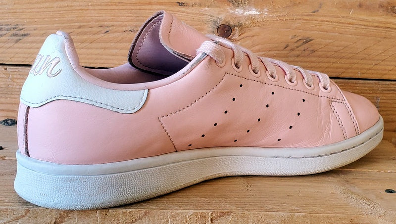 Adidas Stan Smith Low Leather Trainers UK7/US8.5/EU40.5 EE7708 Icey Pink/White