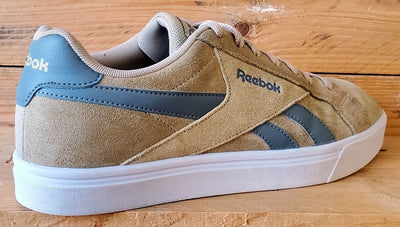 Reebok Royal Complete 3.0 Suede Trainers UK8.5/US9.5/EU42.5 FV0247 Beige/Silver