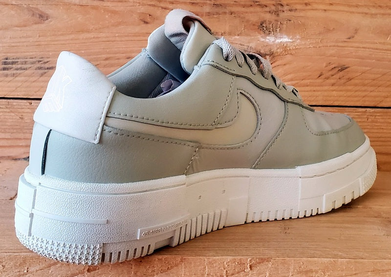 Nike Air Force 1 Pixel Leather Trainers UK5/US7.5/EU38.5 CK6649-104 Stone Bone