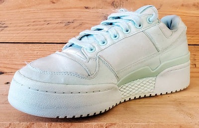 Adidas Forum Bold Low Satin Trainers UK6/US7.5/EU39 H05121 Halo Mint Green
