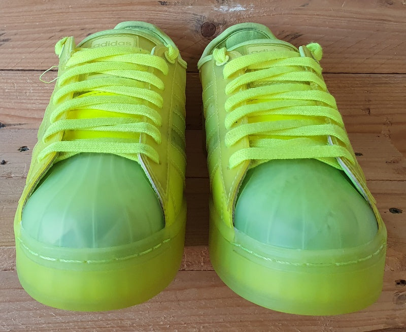 Adidas Originals Superstar Jelly Low Trainers UK6/US7.5/EU39 FX2987 Solar Yellow