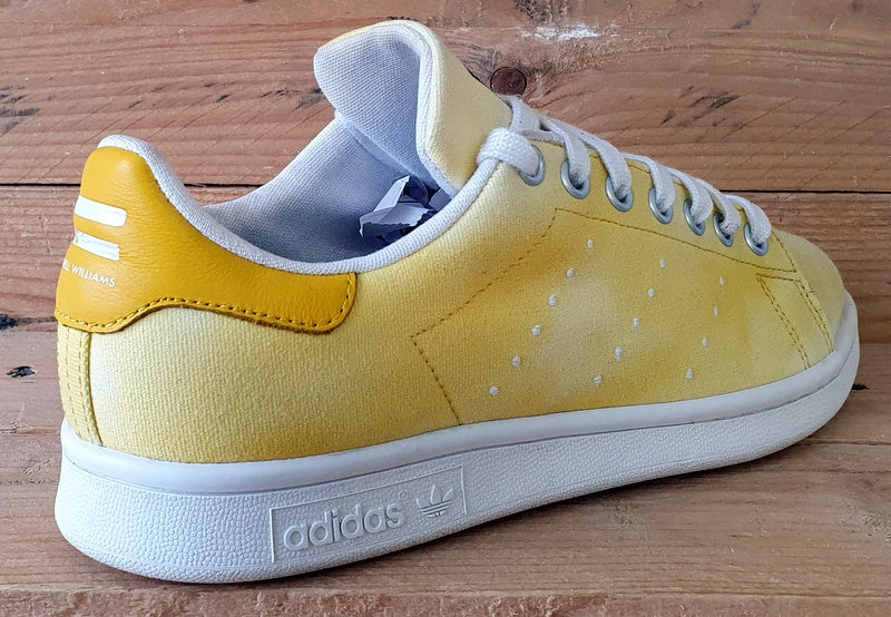 Adidas Stan Smith Low Canvas Trainers UK6/US6.5/EU39 AC7042 Yellow/White