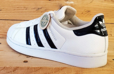 Adidas Superstar Low Leather Trainers UK5.5/US6/EU38.5 AQ3172 White/Black