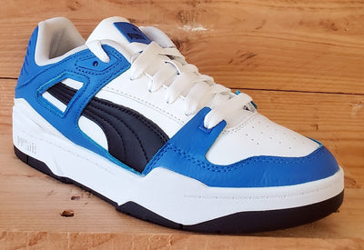Puma Slipstream Low Leather Trainers UK7.5/US8.5/EU41 387544-17 White/Blue