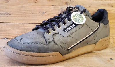 Adidas Continental 80 Low Suede Trainers UK10/US10.5/EU44.5 EG3099 Trace Cargo