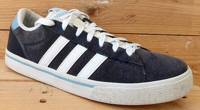 Adidas ST Neo Daily Suede Trainers F38513 Navy/Blue/White UK9.5/US10/EU44