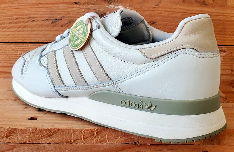 Adidas Originals ZX 500 Low Leather Trainers UK9/US9.5/EU43 GX1601 White
