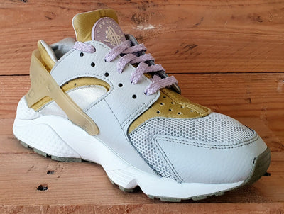 Nike Air Huarache Low Textile Trainers UK6/US8.5/EU40 DV6976-100 Sail Wheatgrass