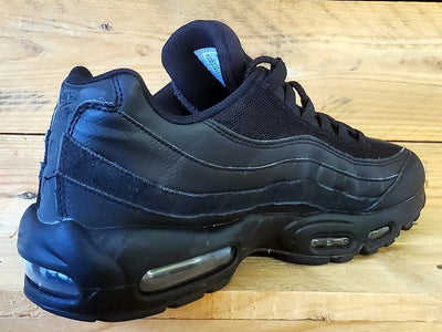Nike Air Max 95 Low Leather/Textile Trainers UK8.5/US9.5/EU43 CI3705-001 Black