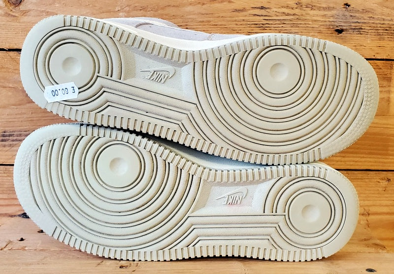 Nike Air Force 1 Low Suede Trainers UK6/US8.5/EU40 DZ4863-001 Light Bone
