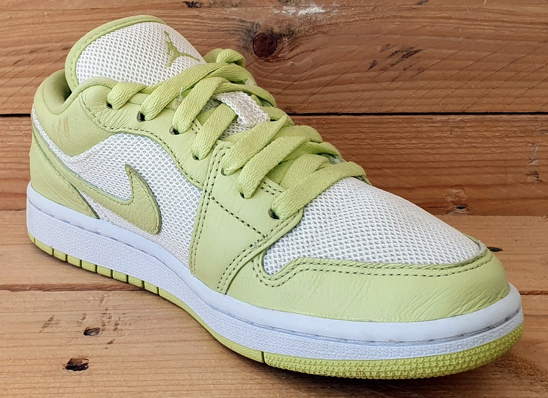 Nike Air Jordan 1 Low Trainers DH9619-103 Limelight Green/White UK4/US6.5/EU37.5