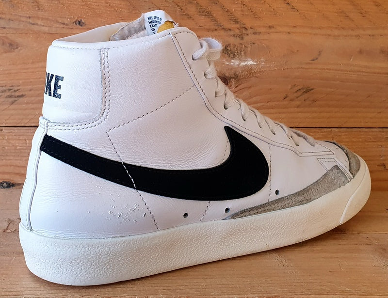 Nike Blazer Mid 77 Vintage Trainers UK6.5/US7.5/EU40.5 BQ6806-100 White/Black