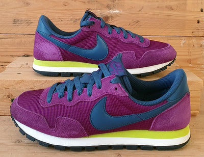 Nike Air Pegasus 83 Textile/Suede Trainers UK5/US7.5/EU38.5 407477-501 Purple