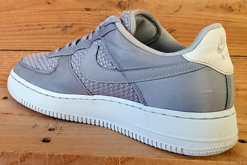 Nike Air Force 1  07 SE Low Textile Trainers UK6/US8.5/EU40 AA0287-004 Grey