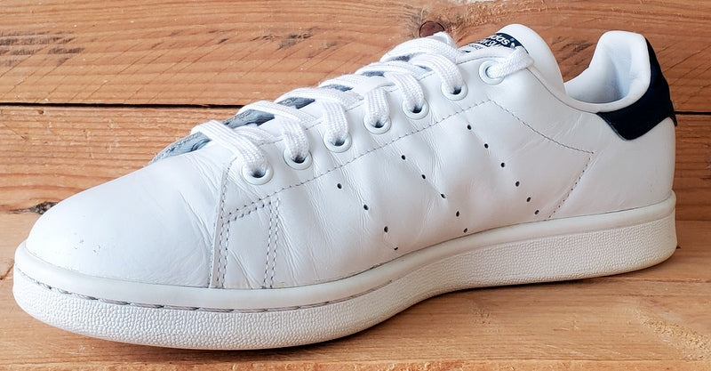 Adidas Stan Smith Low Leather Trainers UK8/US8.5/EU42 M20325 Core White/Navy