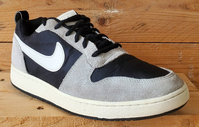 Nike Court Borough Premium Low Trainers UK7.5/US8.5/EU42 84481-005 Black/Grey