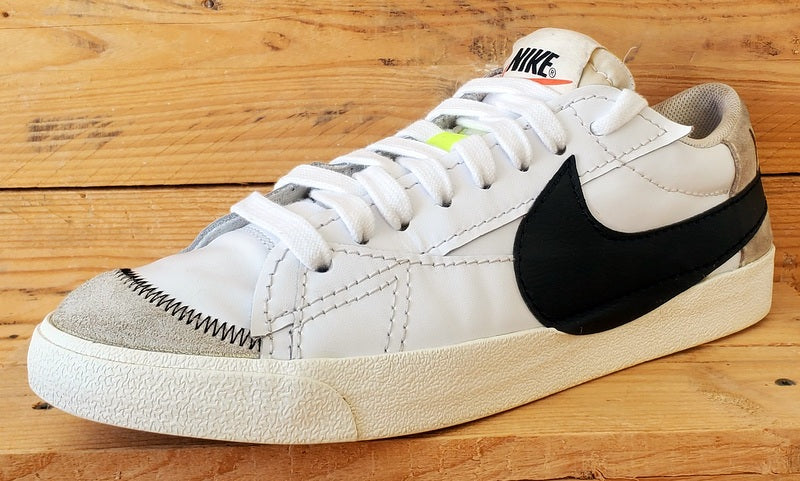 Nike Blazer 77 Jumbo Low Leather Trainers UK12/US13/E47.5 DN2158-101 White/Black
