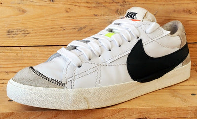 Nike Blazer 77 Jumbo Low Leather Trainers UK12/US13/E47.5 DN2158-101 White/Black