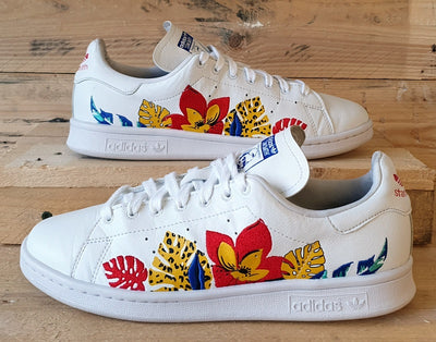 Adidas HER Studio X Stan Smith Low Leather Trainers UK6/US7.5/EU39 FY5090 Floral