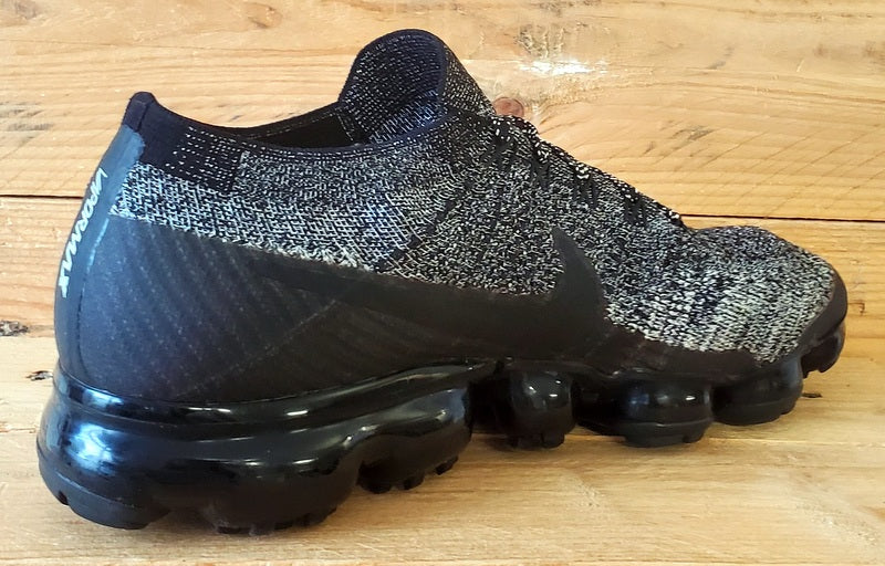 Nike Air Vapormax Low Flyknit Trainers UK8.5/US9.5/EU43 849558-041 Oreo