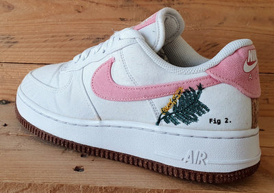 Nike Air Force 1 '07 Low Catechu Trainers UK5/US7.5/EU38.5 CZ0269-101 White/Pink