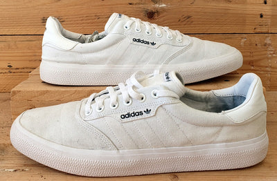 Adidas Original 3MC Low Canvas Trainers B22705 Triple White UK12/US12.5/EU47