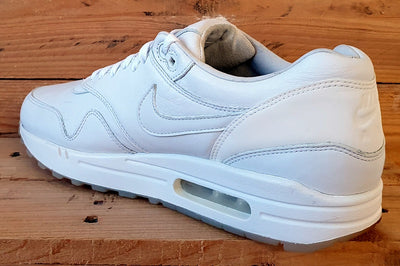 Nike Air Max 1 Low Leather Trainers UK9/US10/EU44 859554-100 Pinnacle Sail