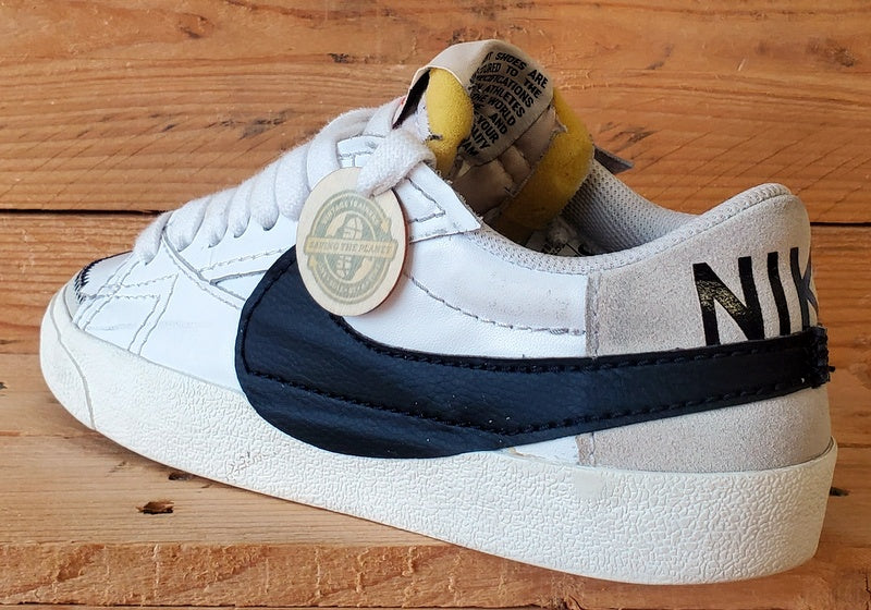 Nike Blazer 77 Jumbo Low Leather Trainers UK7.5/US8.5/E42 DN2158-101 White/Black