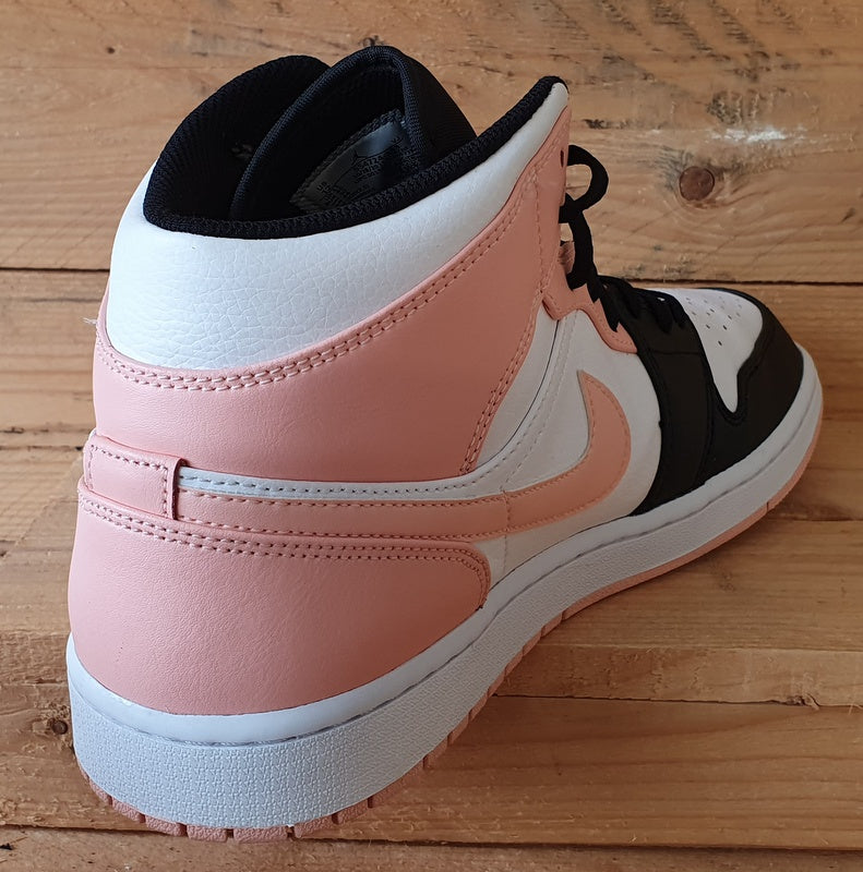 Pink leather jordans hotsell