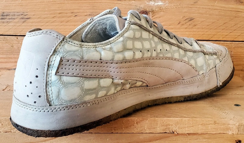 Puma Basket Evo Low Snake/Suede Trainers UK10/US11/EU44.5 344904-02 Grey