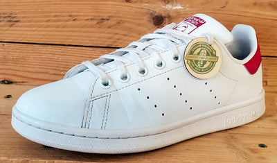 Adidas Stan Smith Low Leather Trainers UK5.5/US6/EU38.5 FX7522 White/Pink