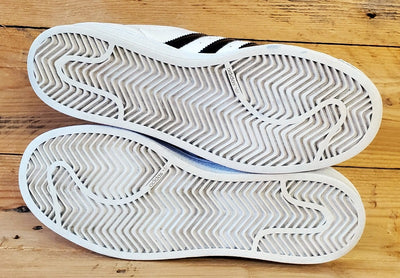 Adidas Superstar Low Leather Trainers UK5.5/US6/EU38.5 AQ3172 White/Black