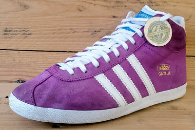 Adidas Originals Gazelle Mid Suede Trainers UK5/US6.5/EU38 M22797 Vivid Pink
