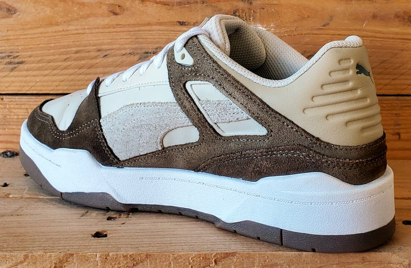 Puma Slipstream Low Leather Trainers UK7/US8/EU40.5 392108-03 Cream/Brown